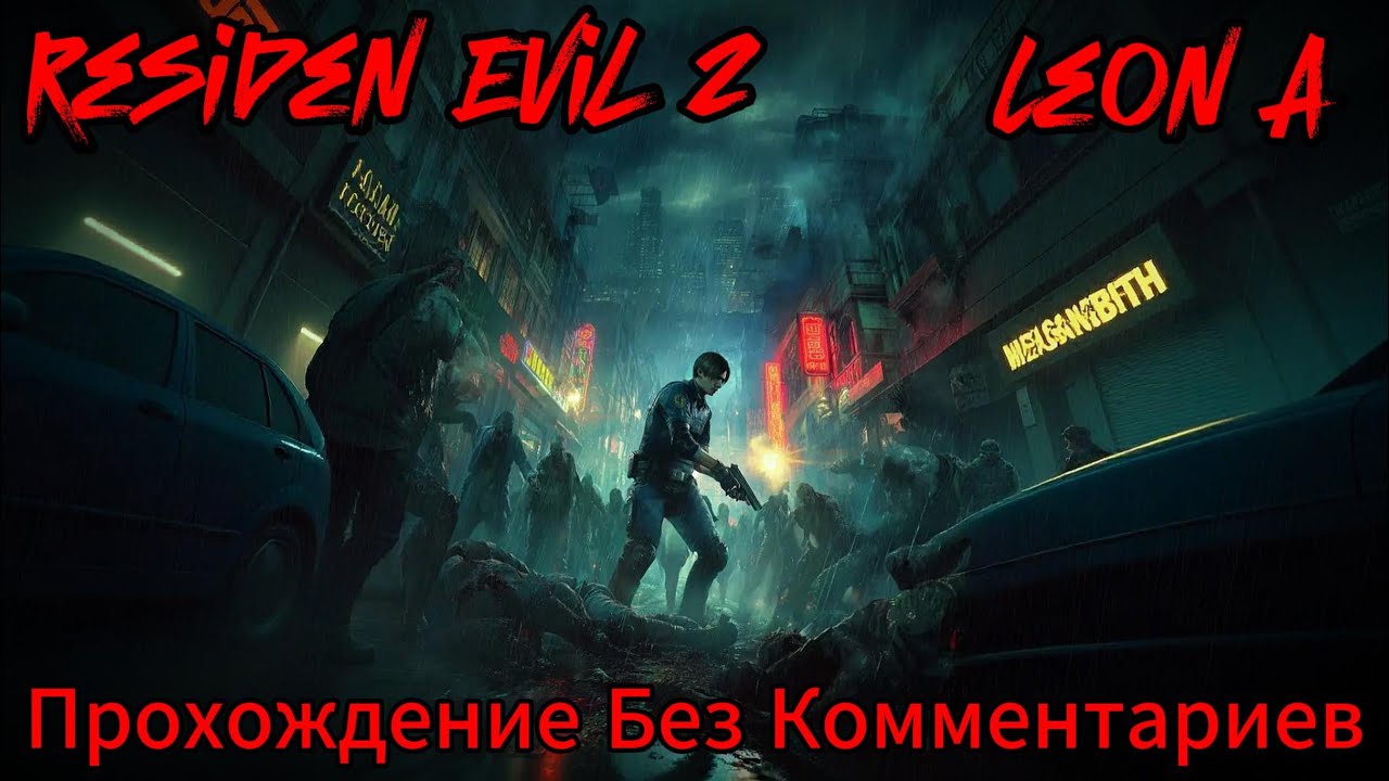 Resident Evil 2 Прохождение Без Комментариев (За Леона Сценарий А)