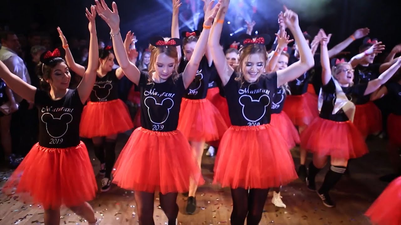 Maturitní ples - Půlnočko 4OPČ SŠO Č. Budějovice maturanti 2019