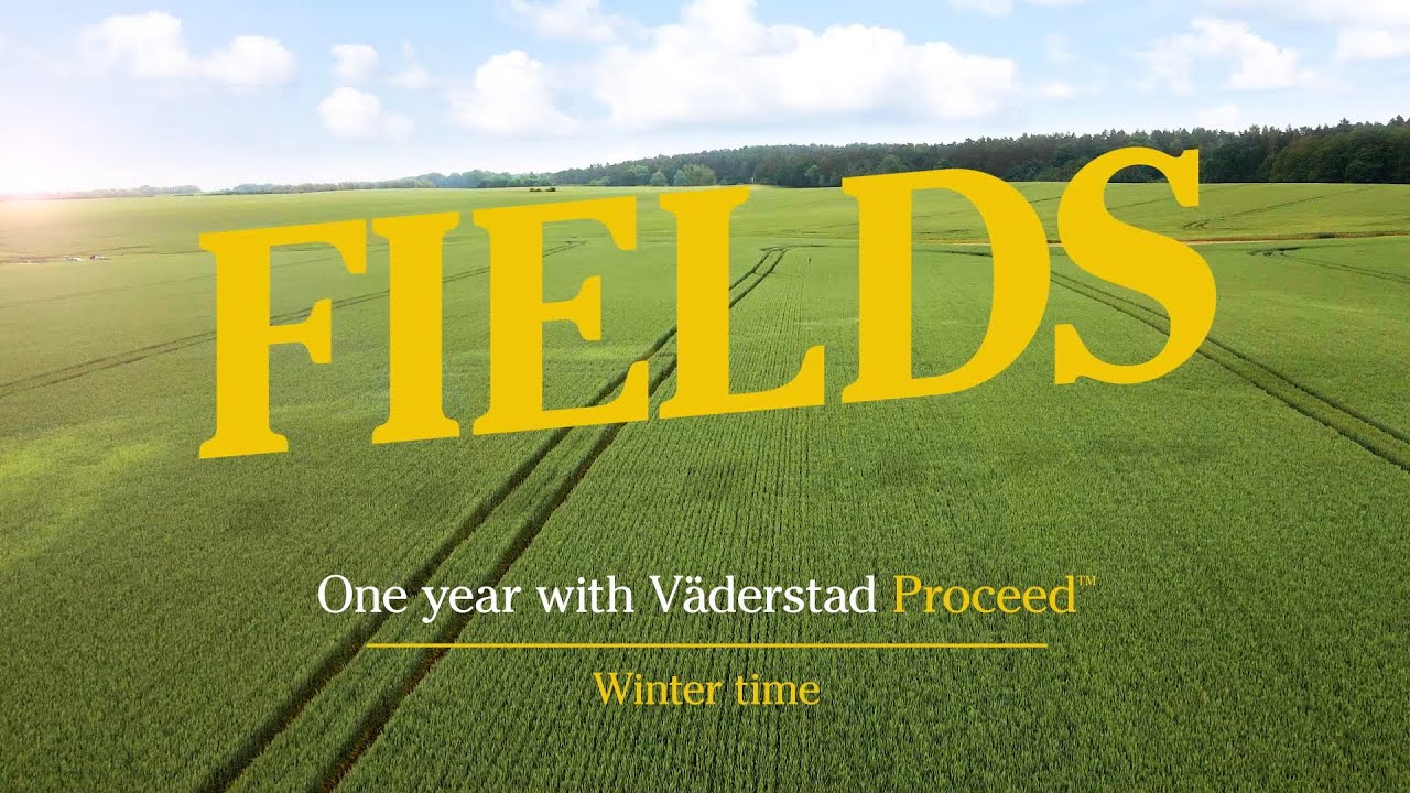 Fields - One Year With Väderstad Proceed - Winter Time
