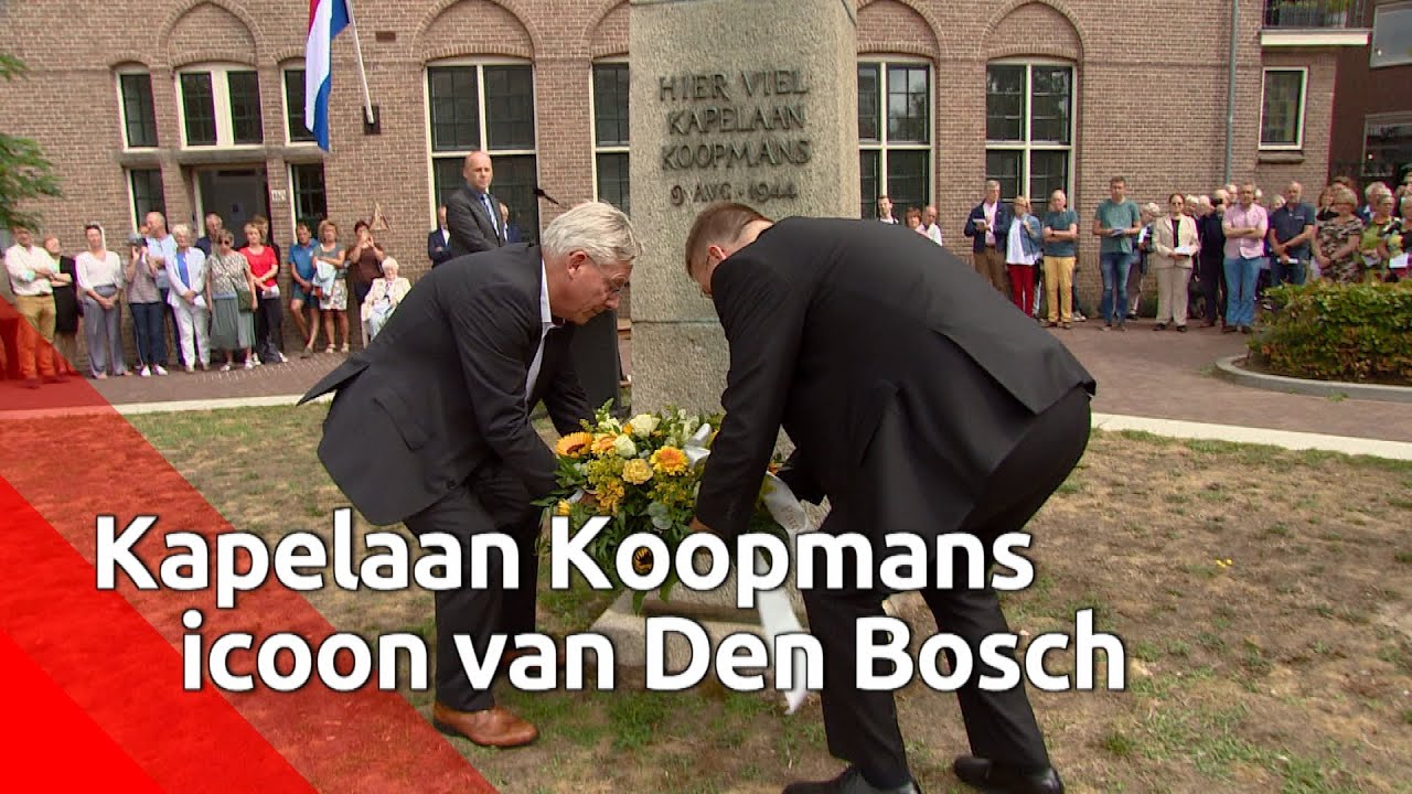 Herdenking verzetsman en Kapelaan Koopmans: 'Hij was een icoon voor Den Bosch'