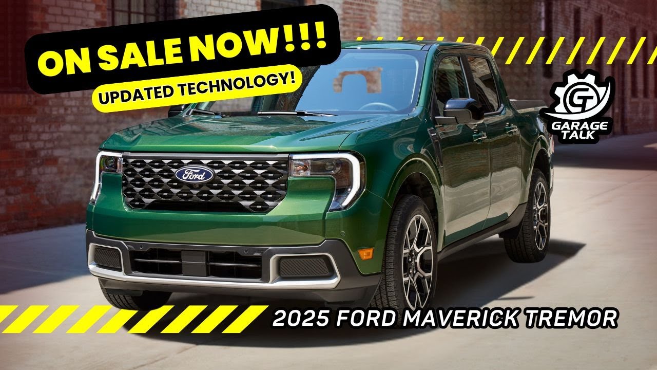 2025 Ford Maverick // at the Houston Auto Show // Updated Tech // On Sale Now