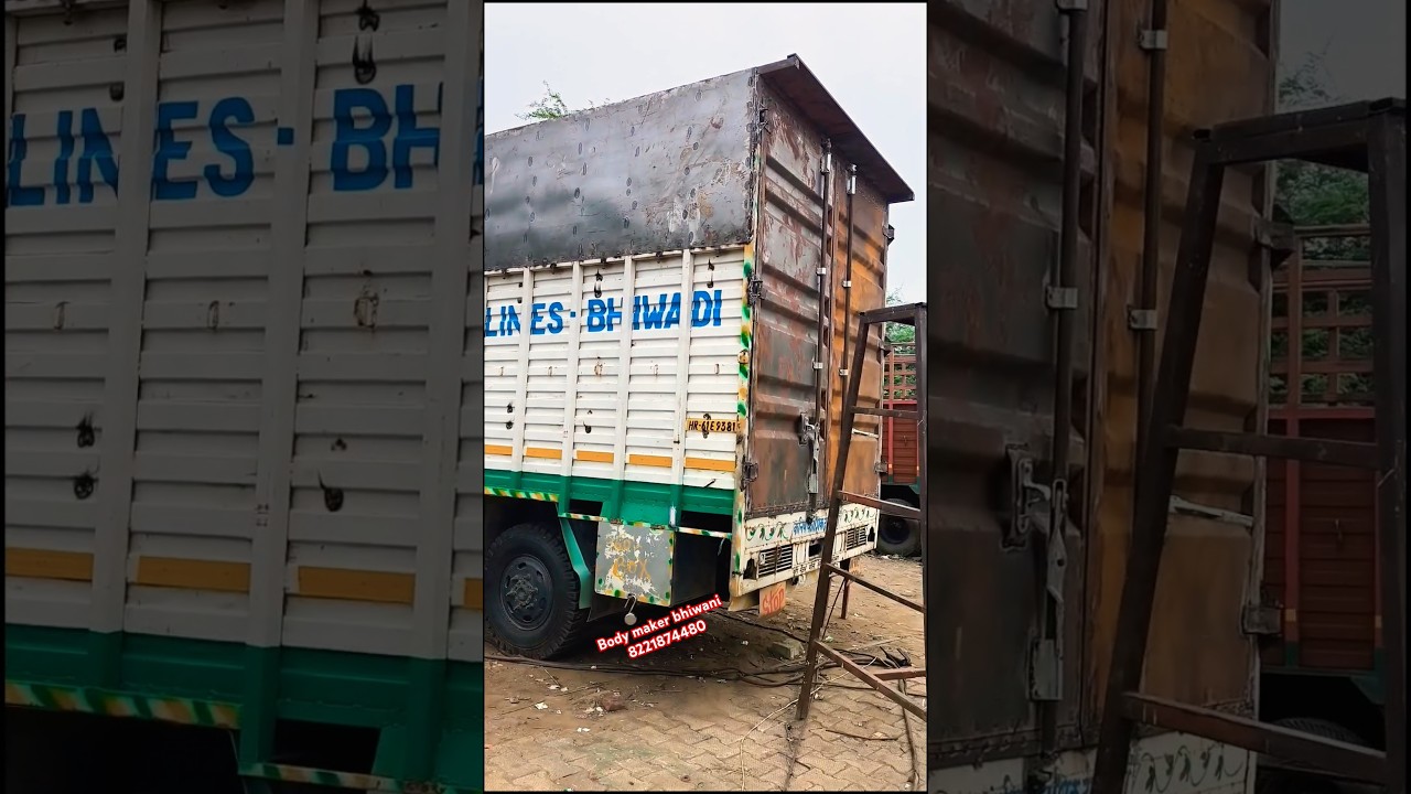 tata 709 open se container body|pickup modified|ac wali pickup|truck body|welder life #shorts #new