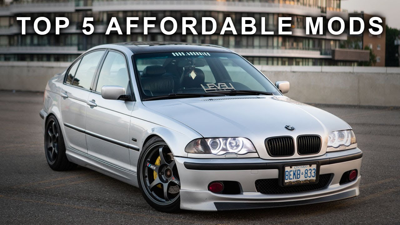 Top 5 Affordable Mods For The E46!