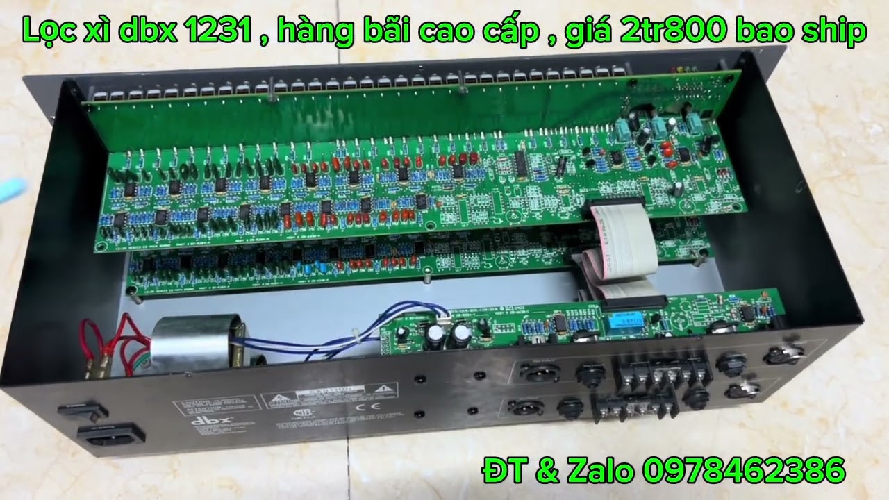 LỌC XÌ BÃI dbx 1231