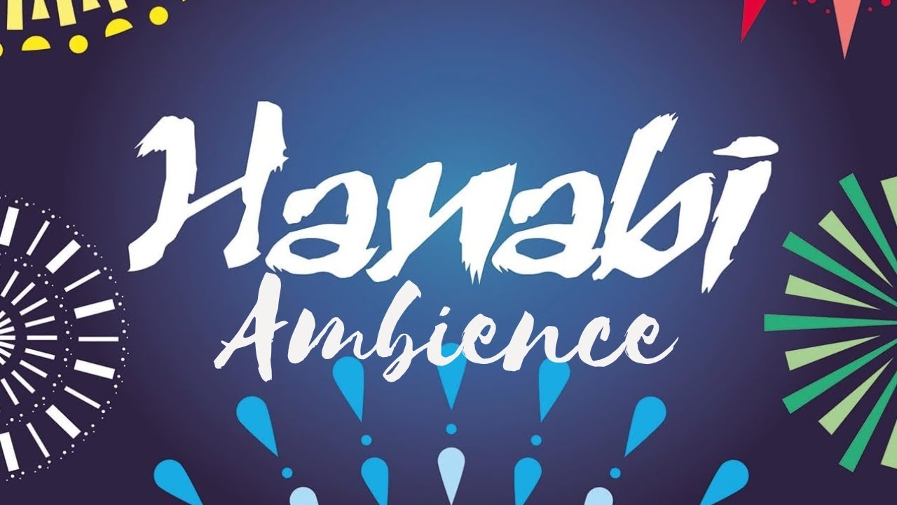 Hanabi Card Game Ambience | Firework Scenes with Ambient & Asian Music with Sounds
