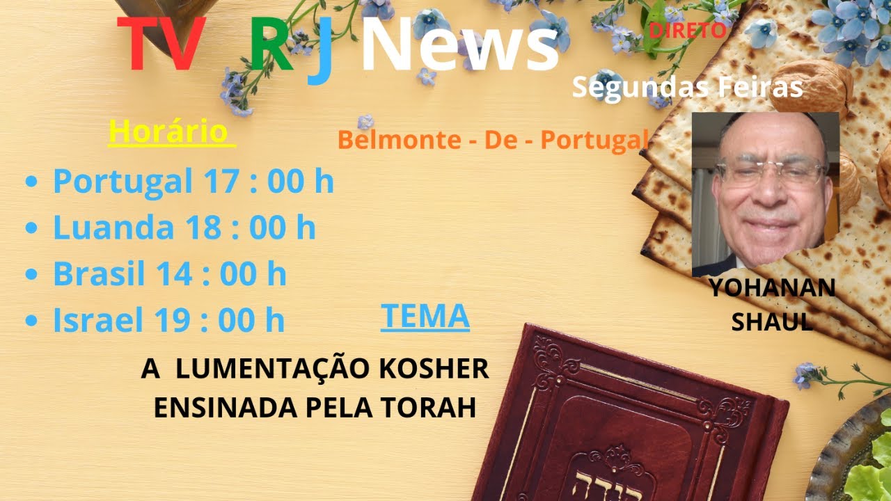 A  LUMENTAÇÃO KOSHER ENSINADA PELA TORAH