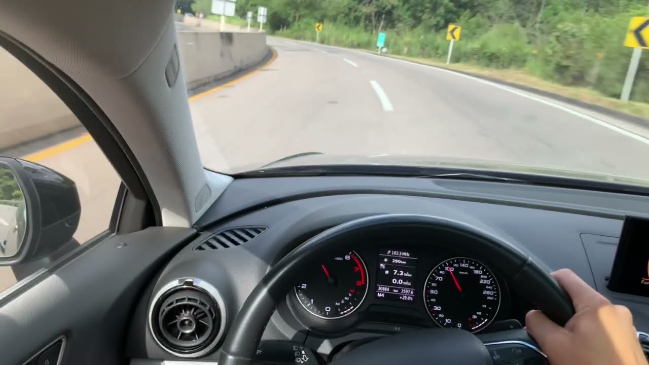 AUDI A3 1.8T COUPE  - PRUEBA EN CARRETERA - TEST DRIVE-