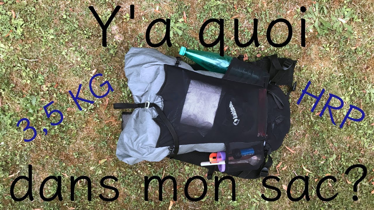 Y'a quoi dans mon sac?