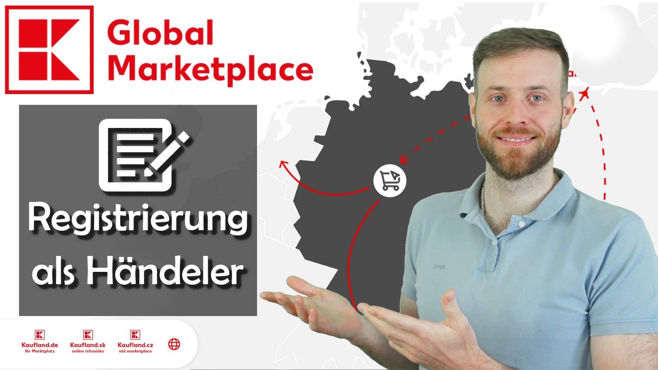 Kaufland Marketplace H&auml;ndlerkonto erstellen | Verkaufen auf Kaufland | H&auml;ndler Anmeldung Tutorial
