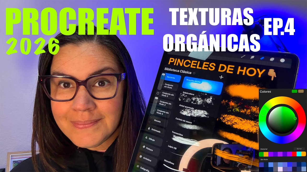 EP.4 Texturas orgánicas / PROCREATE 2026