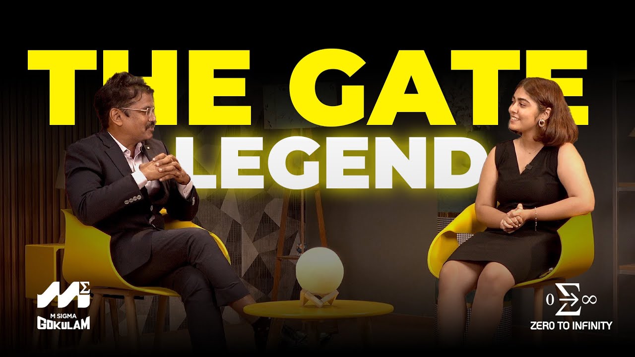 THE GATE LEGEND, GATE Sekhar Sir, at Msigma Gokulam! | ZERO TO INFINITY