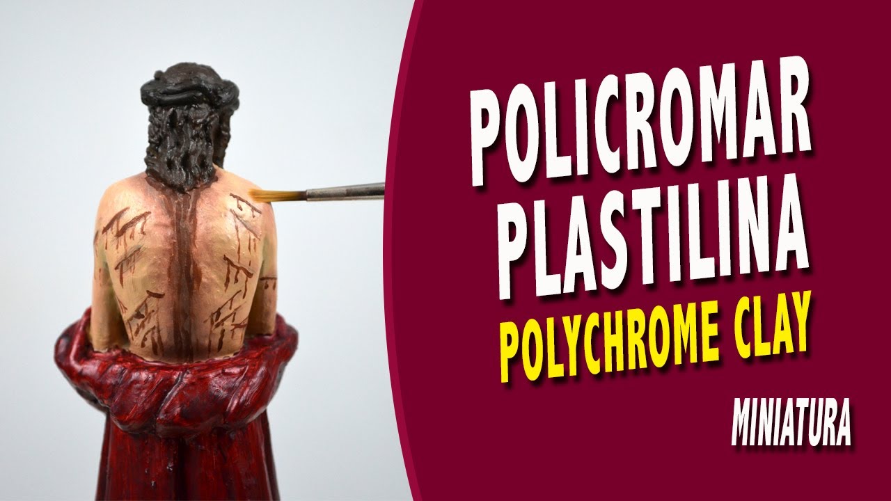 🎨 PINTAR FIGURAS 🟡  [MÁS REALISTAS] 🟡  de PLASTILINA en MINIATURAS con ÓLEOS | MINIATURA COFRADE #06