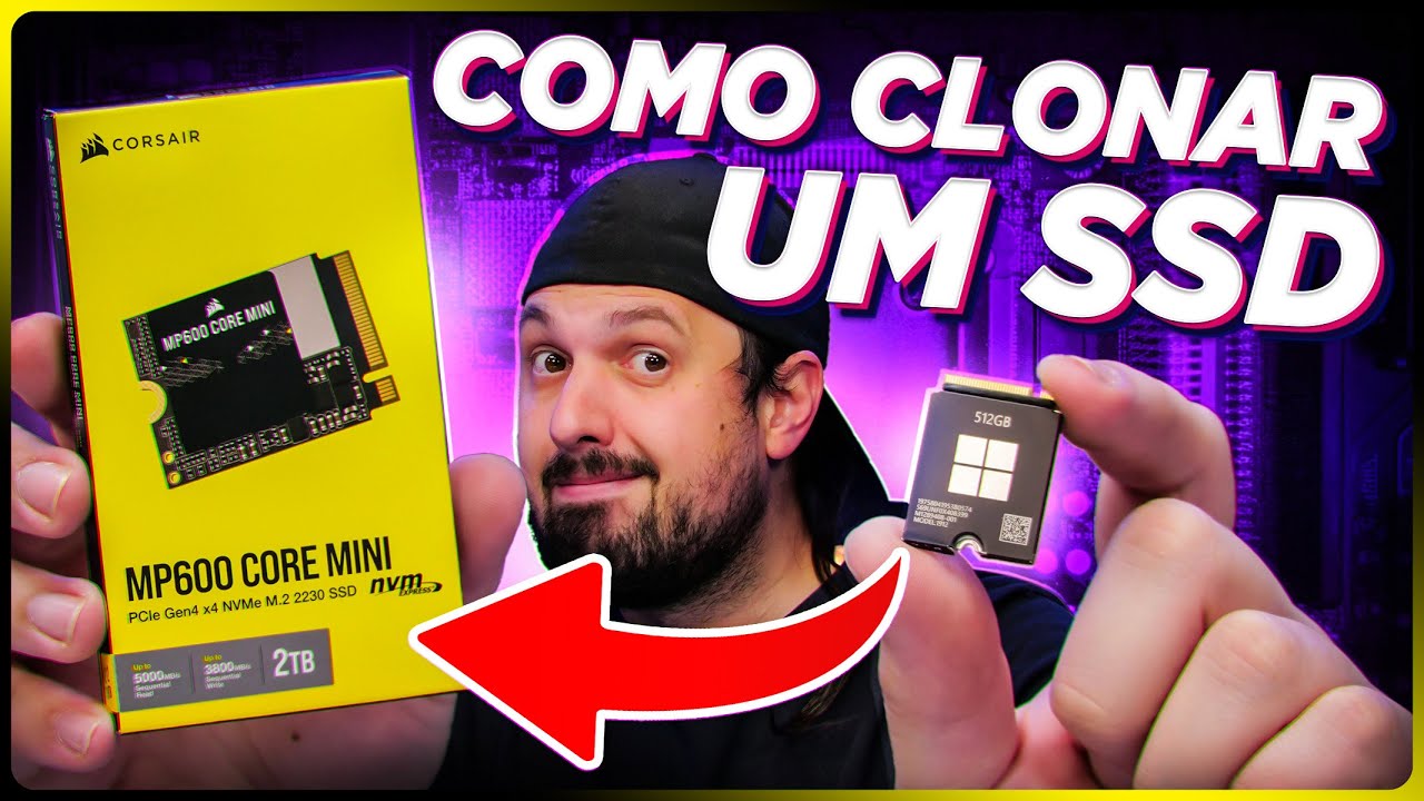 Como CLONAR o SSD do seu NOTEBOOK ou PC! Upgrade de 2TB transferindo TODOS os DADOS!