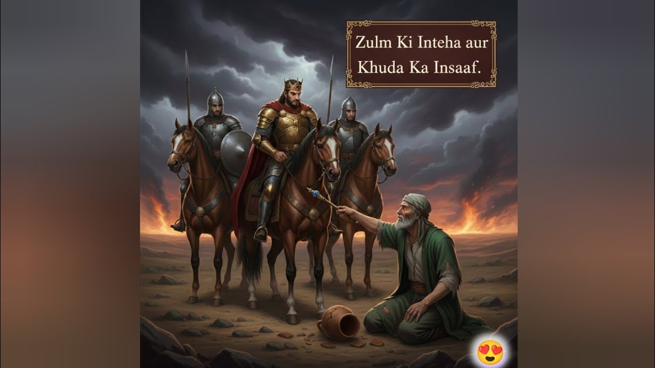 Mazloom Ki Ah aur Zalim Ka Anjam(مظلوم کی آہ اور ظالم کا انجام).