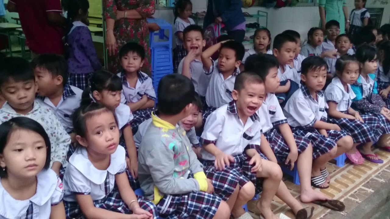 Lễ chào mừng Ngày Nhà Giáo Việt Nam 20/11 tại Trường An Thới 2