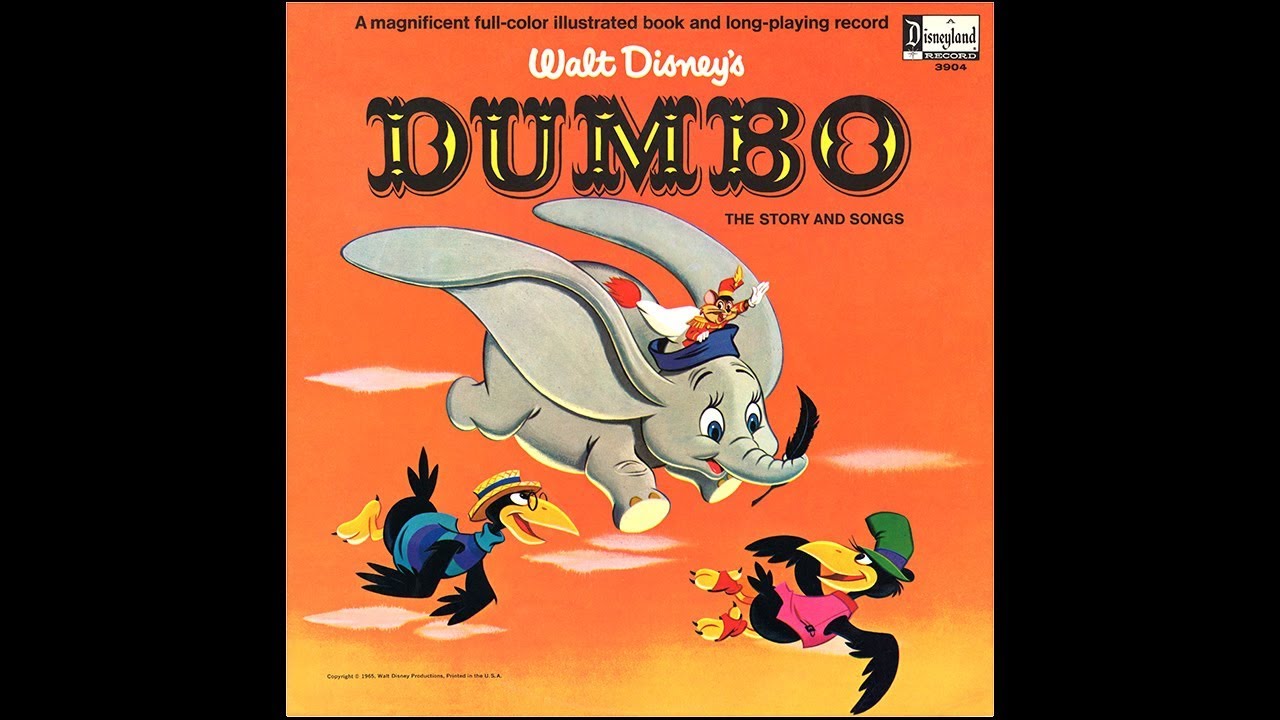 Dumbo (Side 2) - Disneyland LP