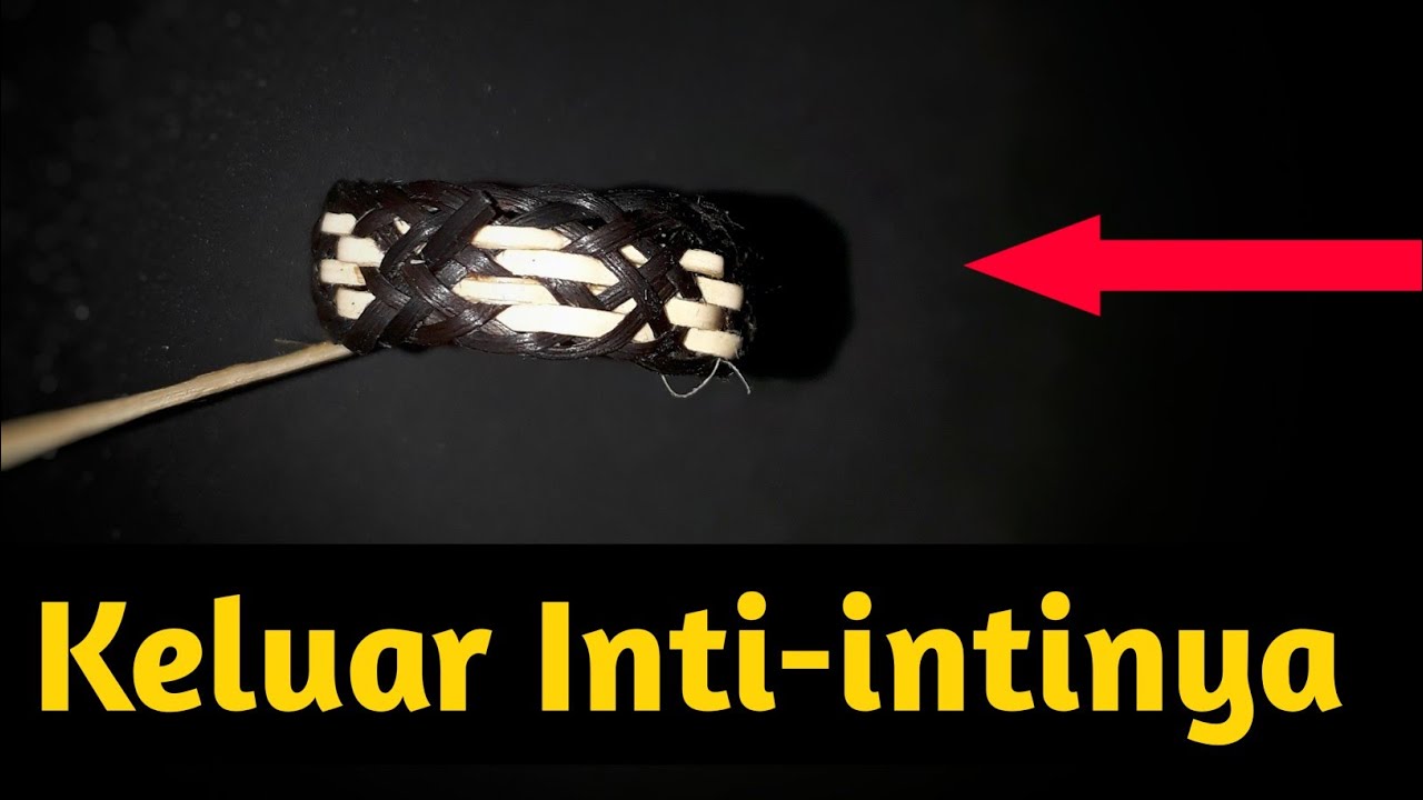 KELUAR INTI-INTINYA..? CARA MEMBERI MOTIF CIN-CIN SIMPAI ROTAN