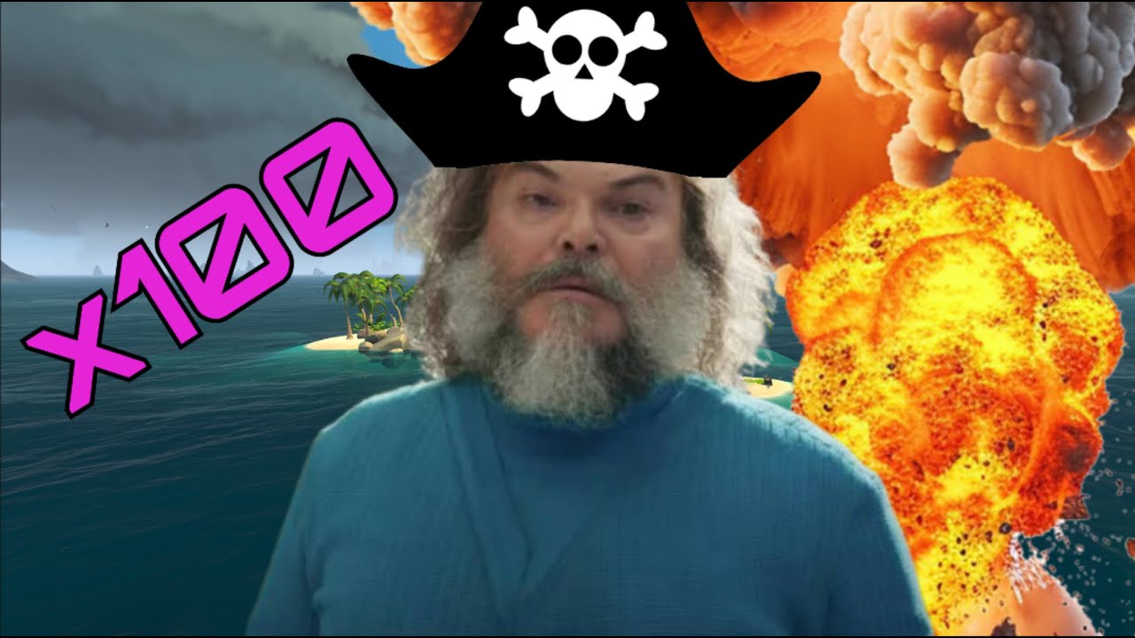 100 KEG MOBILE NUKE LAUNCHED AT SHIP? Sea of Thieves