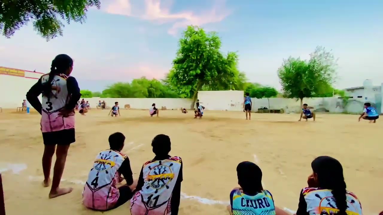 Bhojasar Bada A vs bhojasar bada B kho kho match 🫂🫂🌎