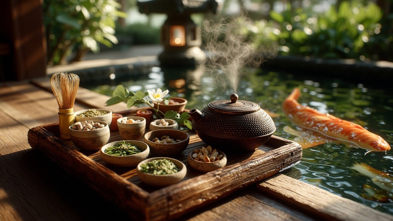 Zen Tea Meditation Music 🌿 Спокойная азиатская инструментальная музыка для безмятежности