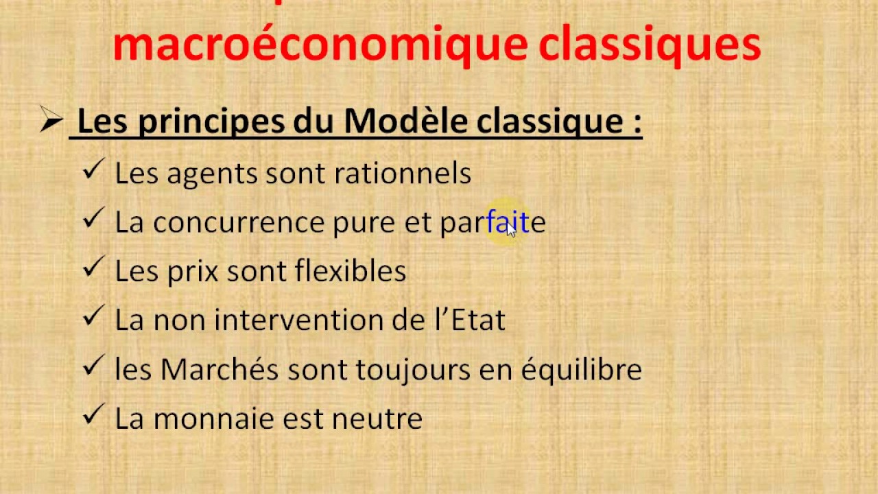 Macroéconomie S2 partie 8 