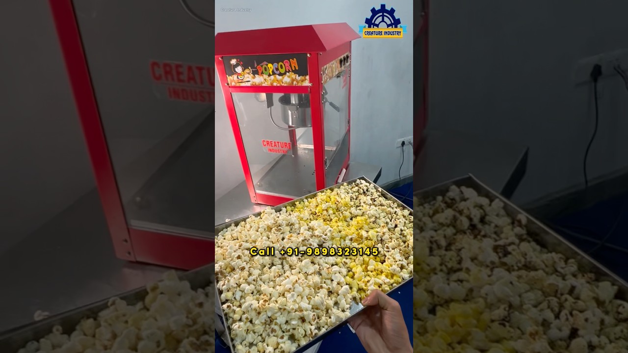 Most Selling Electric Popcorn Machine | Flavoured Popcorn Maker 2025 #popcorn_recipe #ytshort