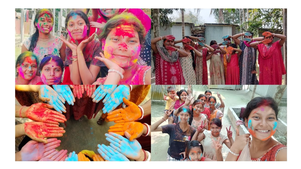 ।।।দোল পূর্ণিমার অনেক অনেক শুভেচ্ছা ও ভালোবাসা।।সবার হোলির কেমন কাটলো।l#Latika Barman 
