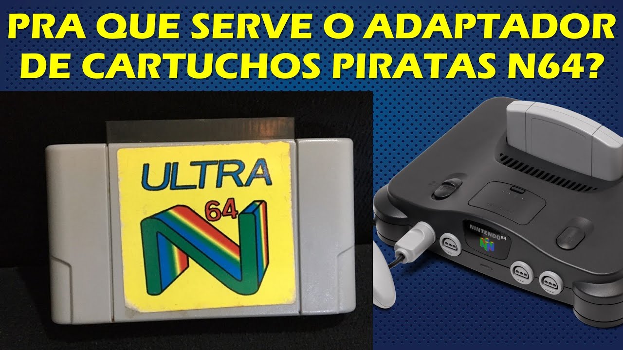 PRA QUE SERVE O ADAPTADOR DE CARTUCHOS PARALELOS DE NINTENDO 64? COMO ELE FUNCIONA?