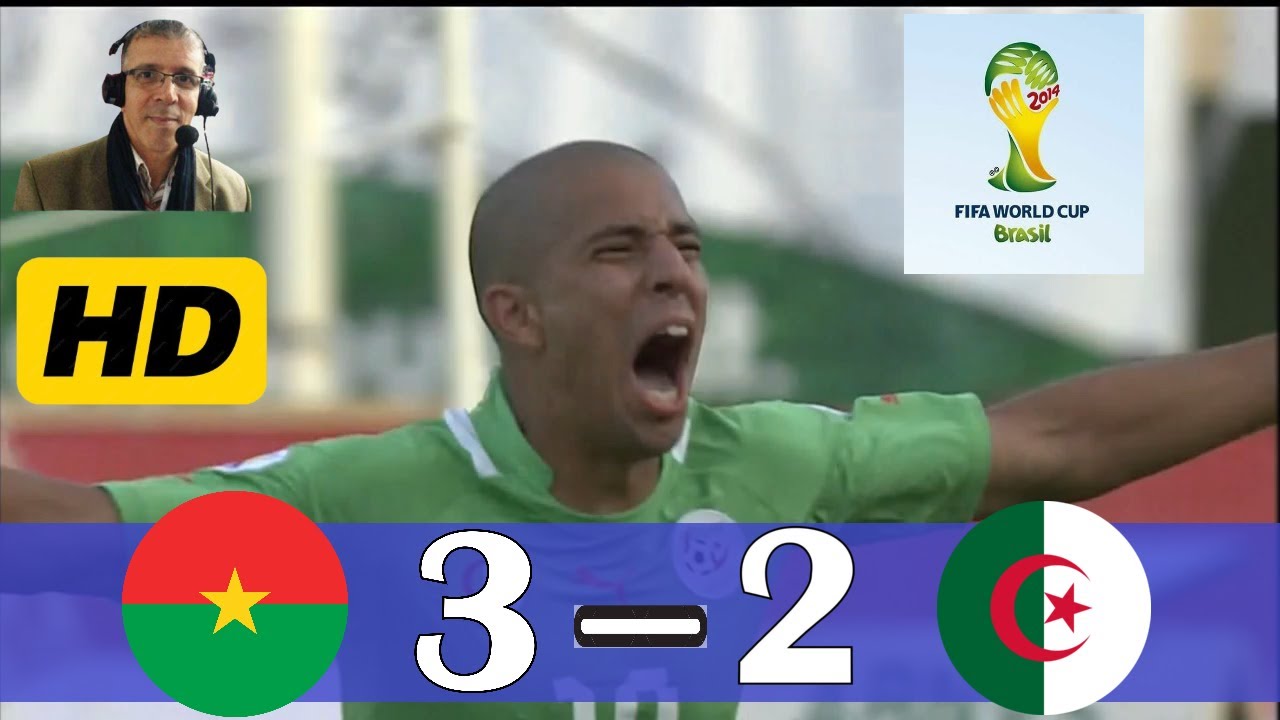 ضربة جزاء ظالمة من وحي الخيال في ملخص مباراة بوركينافاسو و الجزائر تصفيات كأس العالم 2014