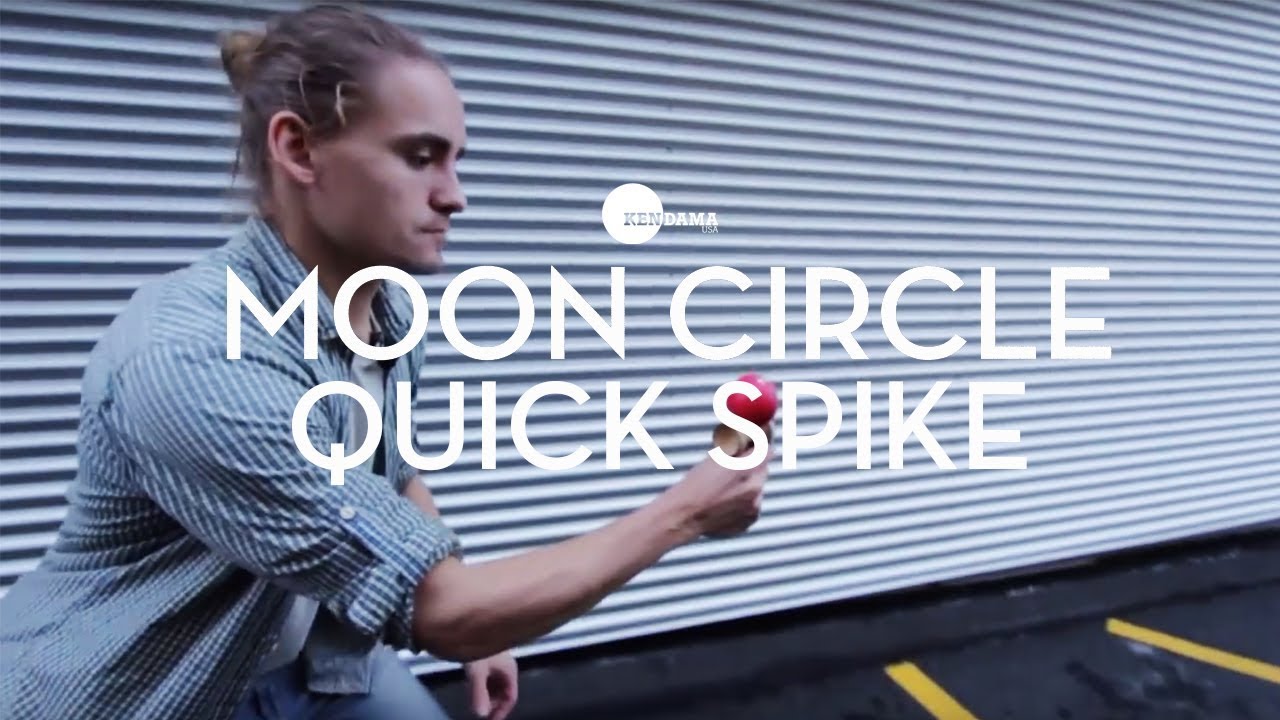 Kendama USA - Trick Tutorial - Advanced - Moon Circle Quick Spike