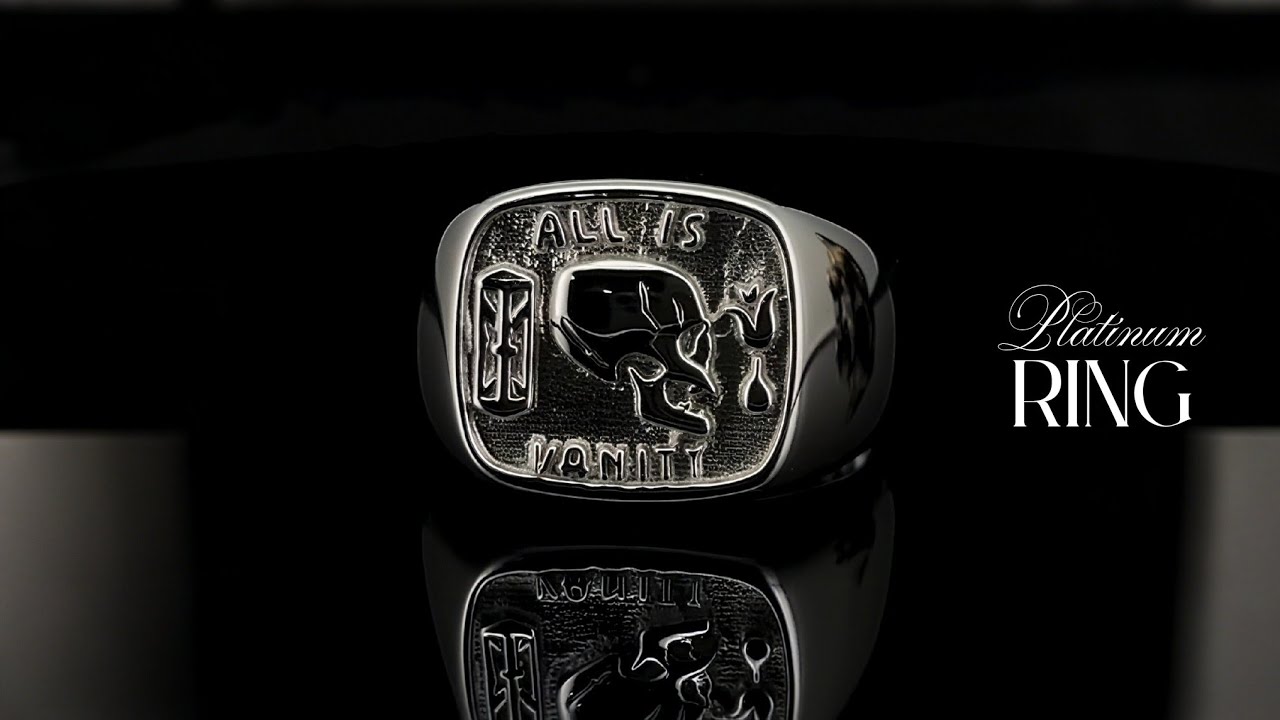 Full Making Process of a Beautiful Platinum Ring