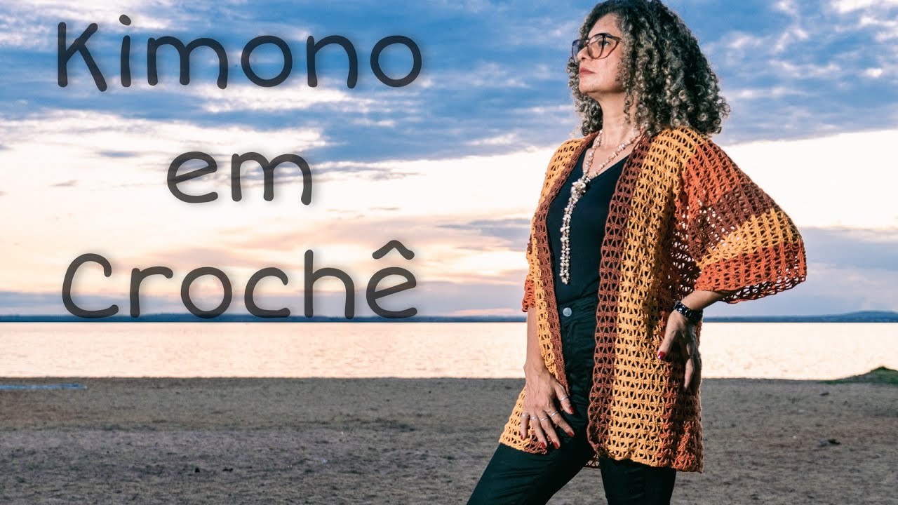 Kimono em Crochê