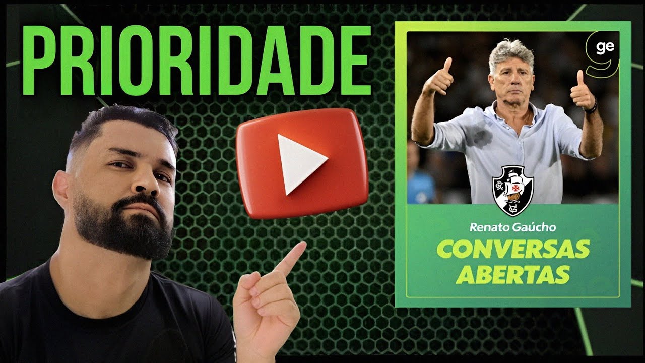 🚨VASCO ABRE CONVERSAS COM RENATO GAÚCHO/ELENCO RACHADO E HERANÇA DINIZ