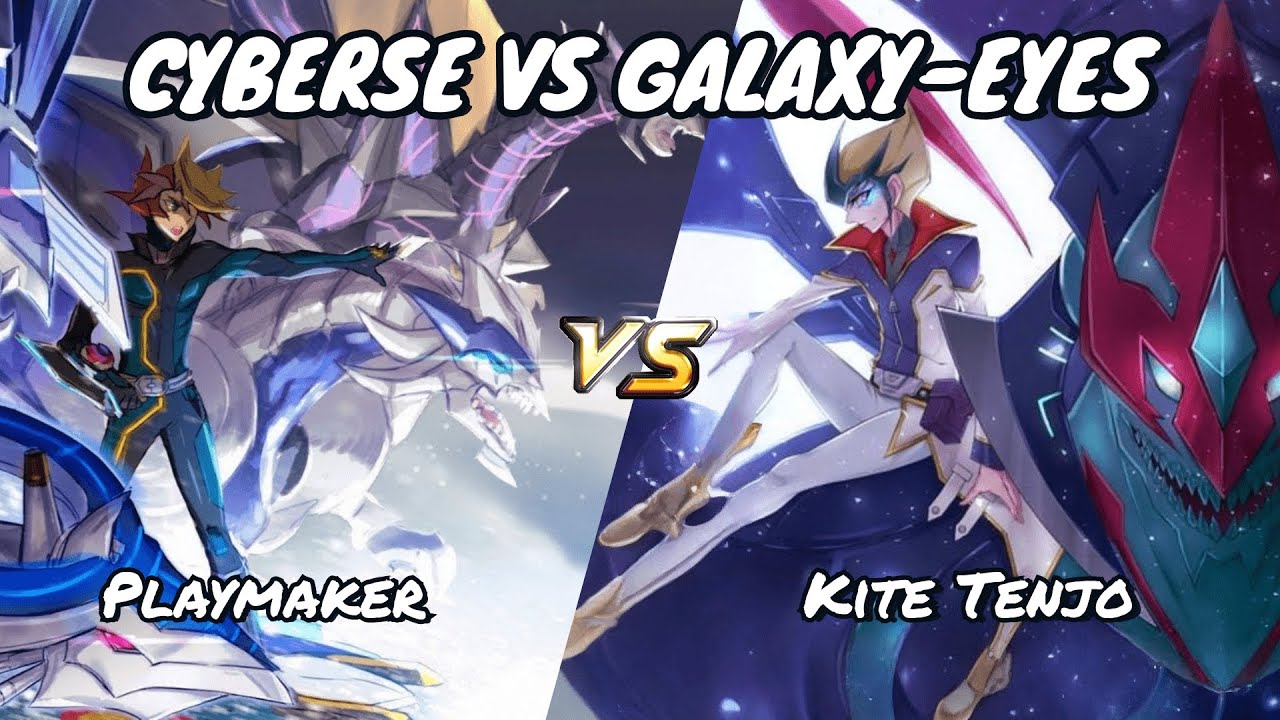 Playmaker vs Kite | INTENSE DUEL! | Galaxy-Eyes vs Cyberse | Duel Links | Triple Knockout Cup