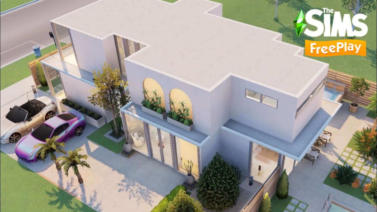 Sims Freeplay | Private Villa ⚜️ (with AR Mode)