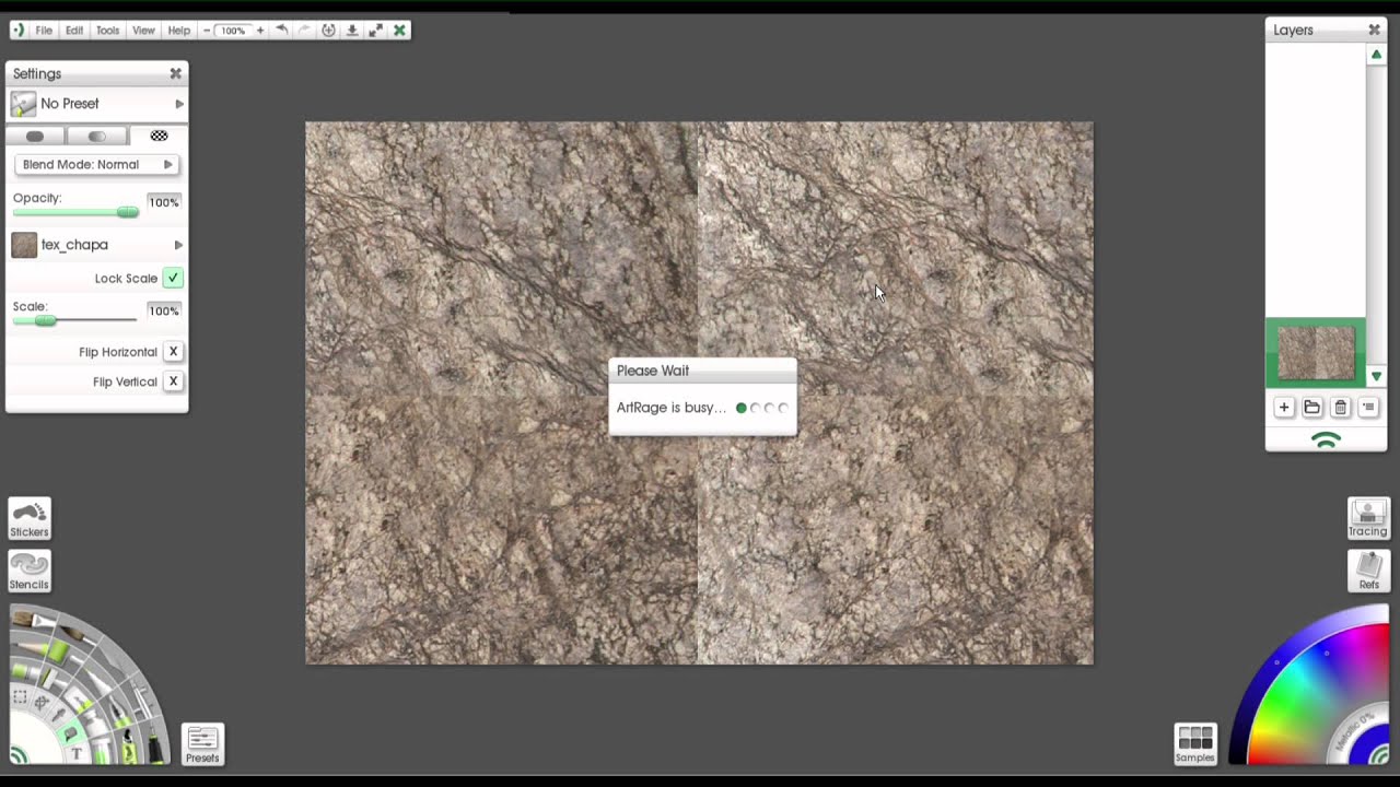 Create Seamless Tiles in ArtRage 4