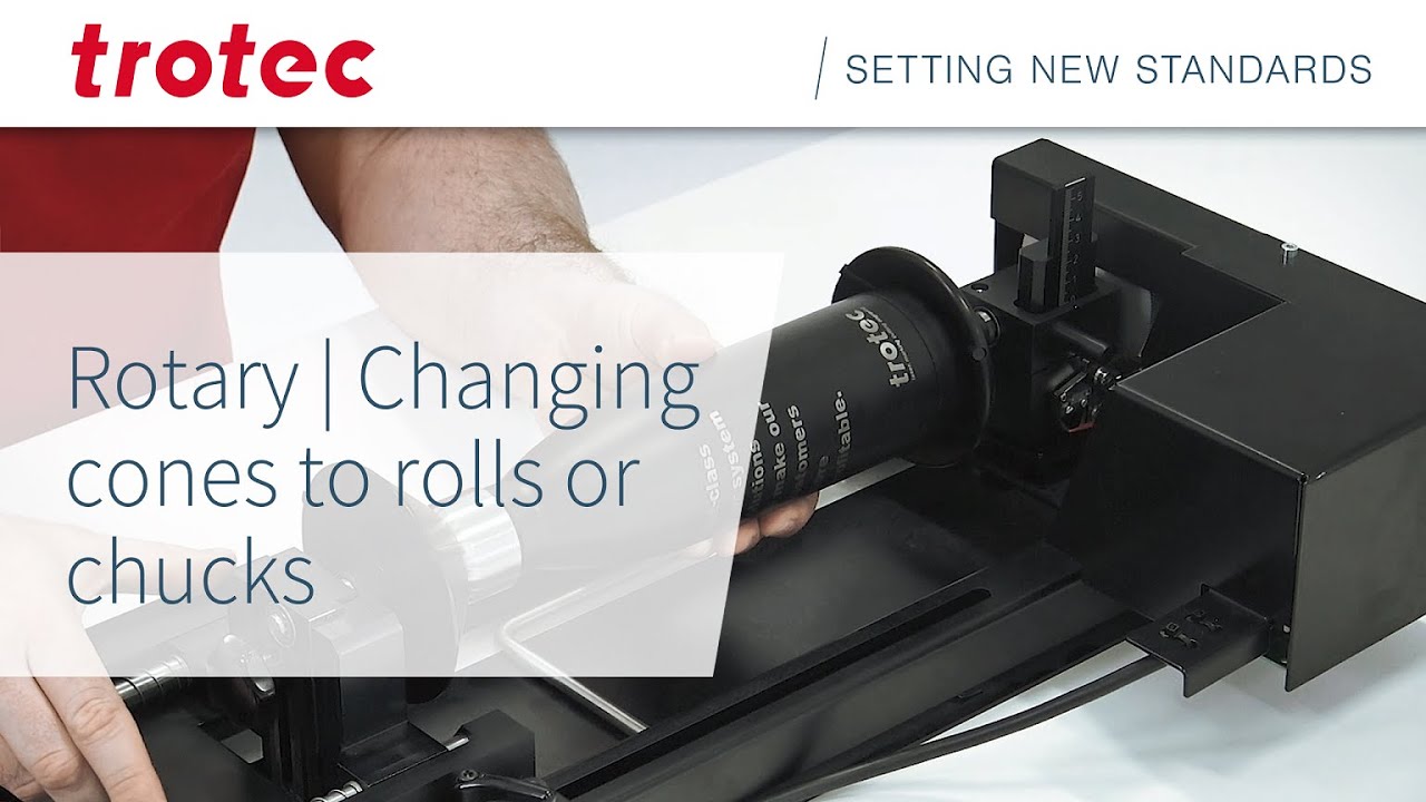 Rotary - Changing cones to rolls or chucks