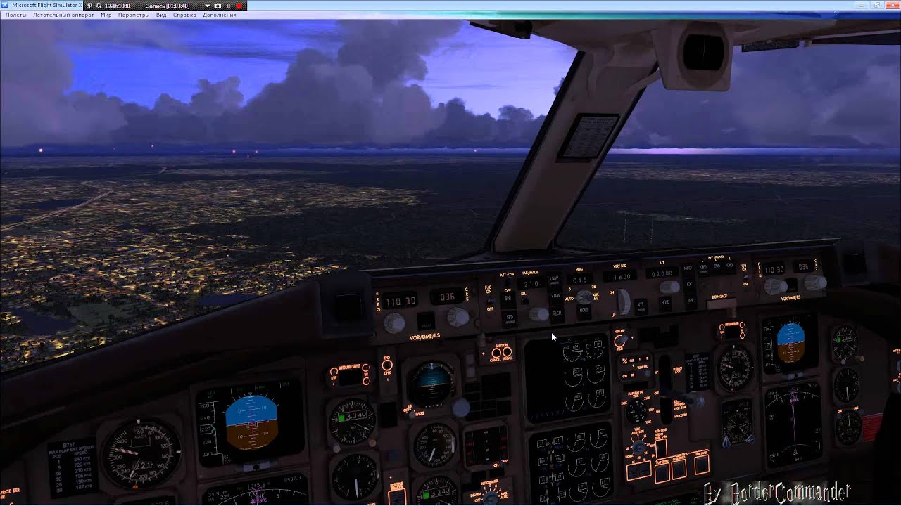 Полёт на BOEING 757-200. MICROSOFT FLIGHT SIMULATOR X.