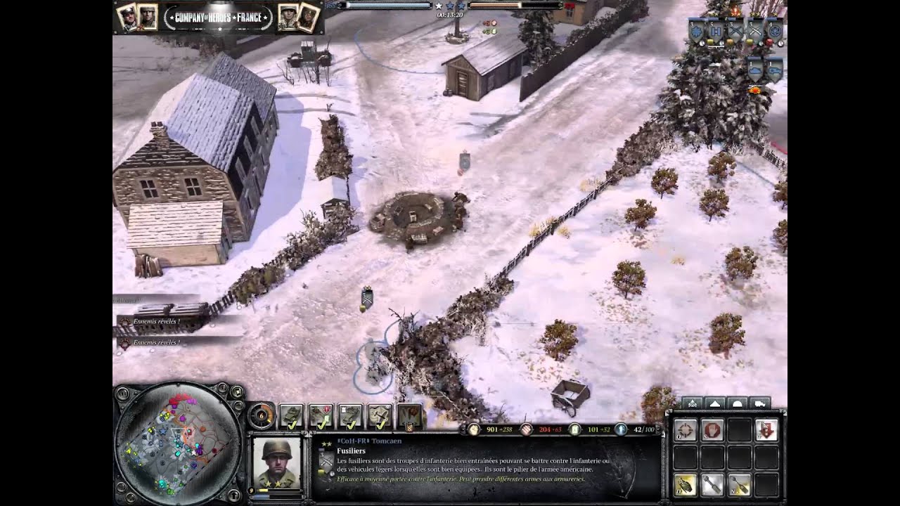 [CoH2][4v4] Company of Heroes France - #6 - CoH-FR vs. CoH-FR