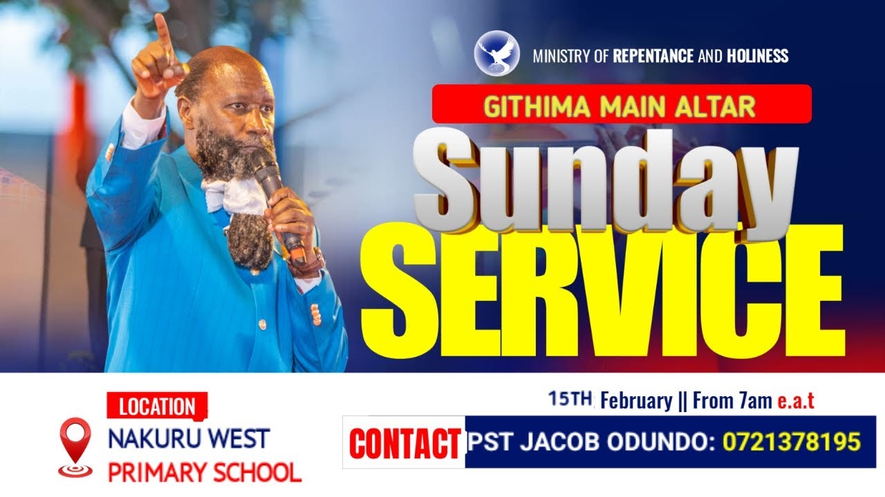 GITHIMA MAIN ALTAR SUNDAY SERVICE|15TH FEB 2026