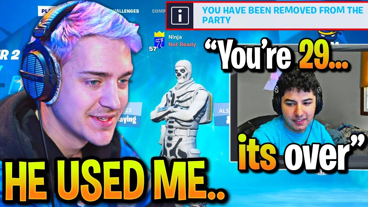 Ninja *GOES OFF* on REVERSE2K after Getting DROPPED for YOUNGER PLAYERS!