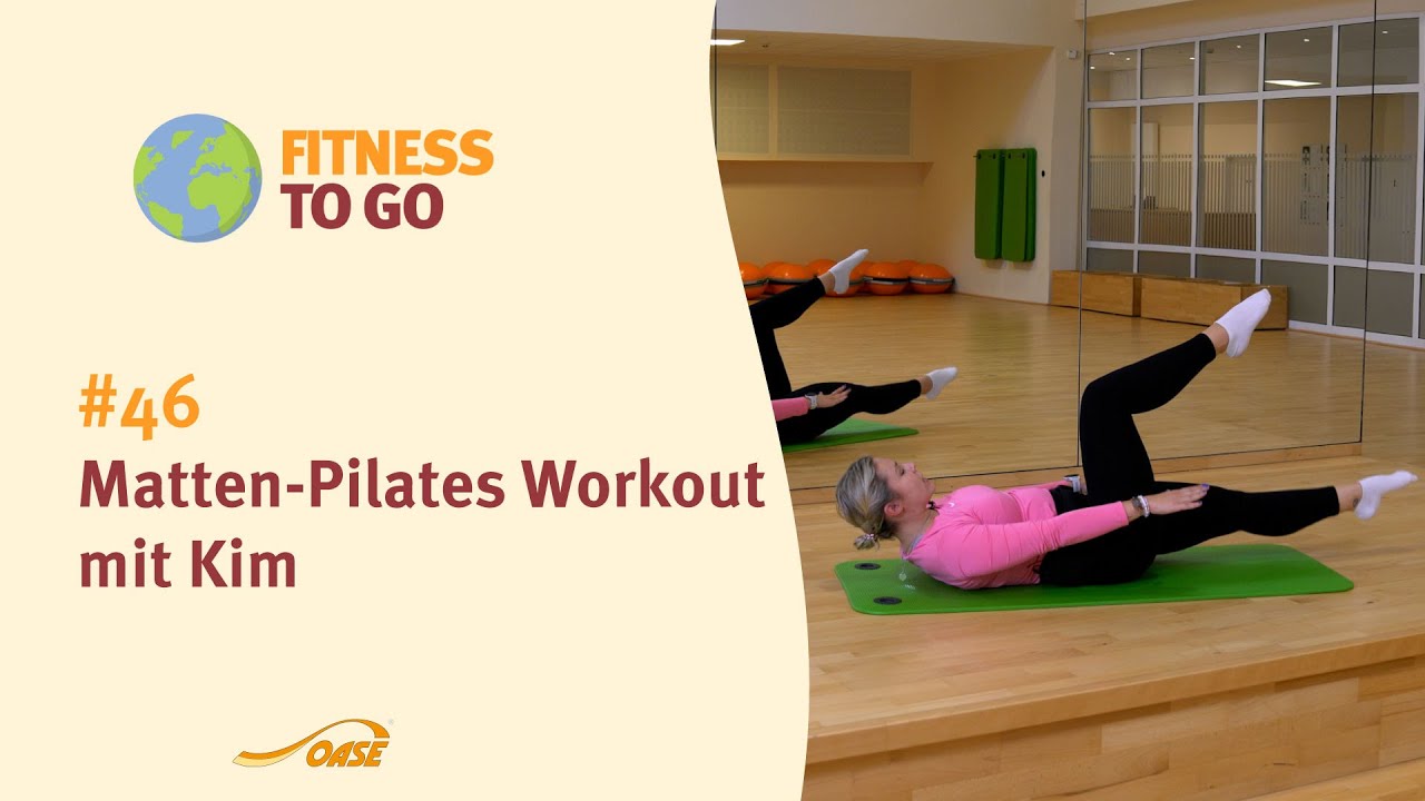 #46 Matten-Pilates Workout mit Kim | Fitness To Go
