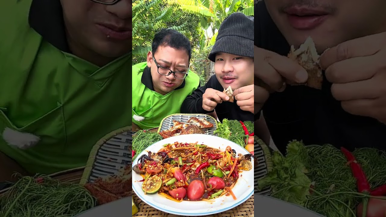 ทอดปลานิลเป็นตัว กินกับตำบักหุ่งเหิ่ม แซ่บๆ #ปังปอนด์Channel