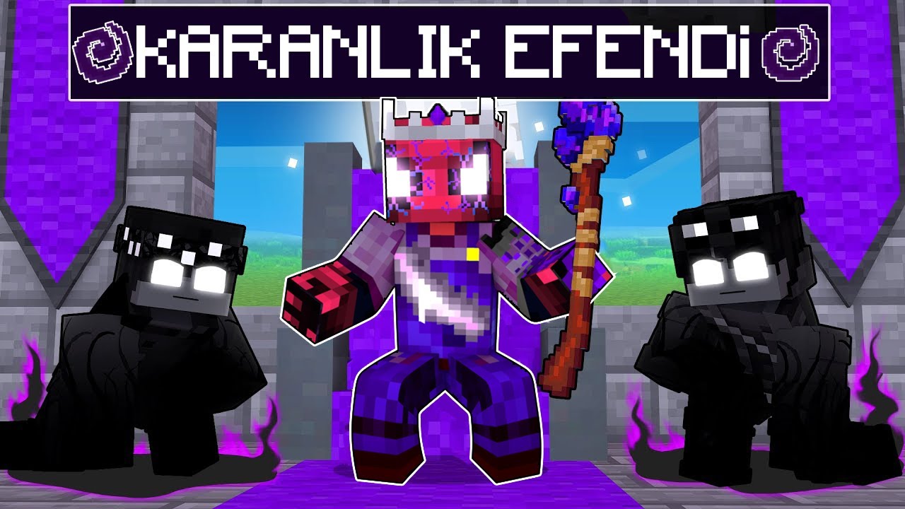 FAKİR KARANLIKLARIN EFENDİSİ OLDU! (HİKAYE) 🌑 - Minecraft