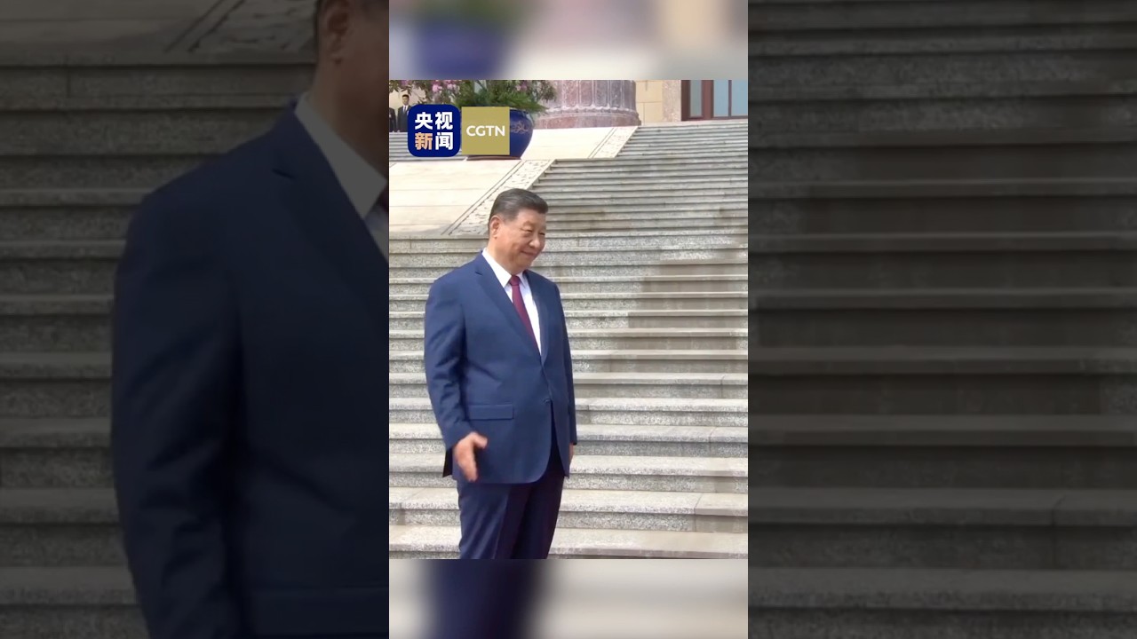 Watch: Xi Jinping shakes hands with Donald Trump
