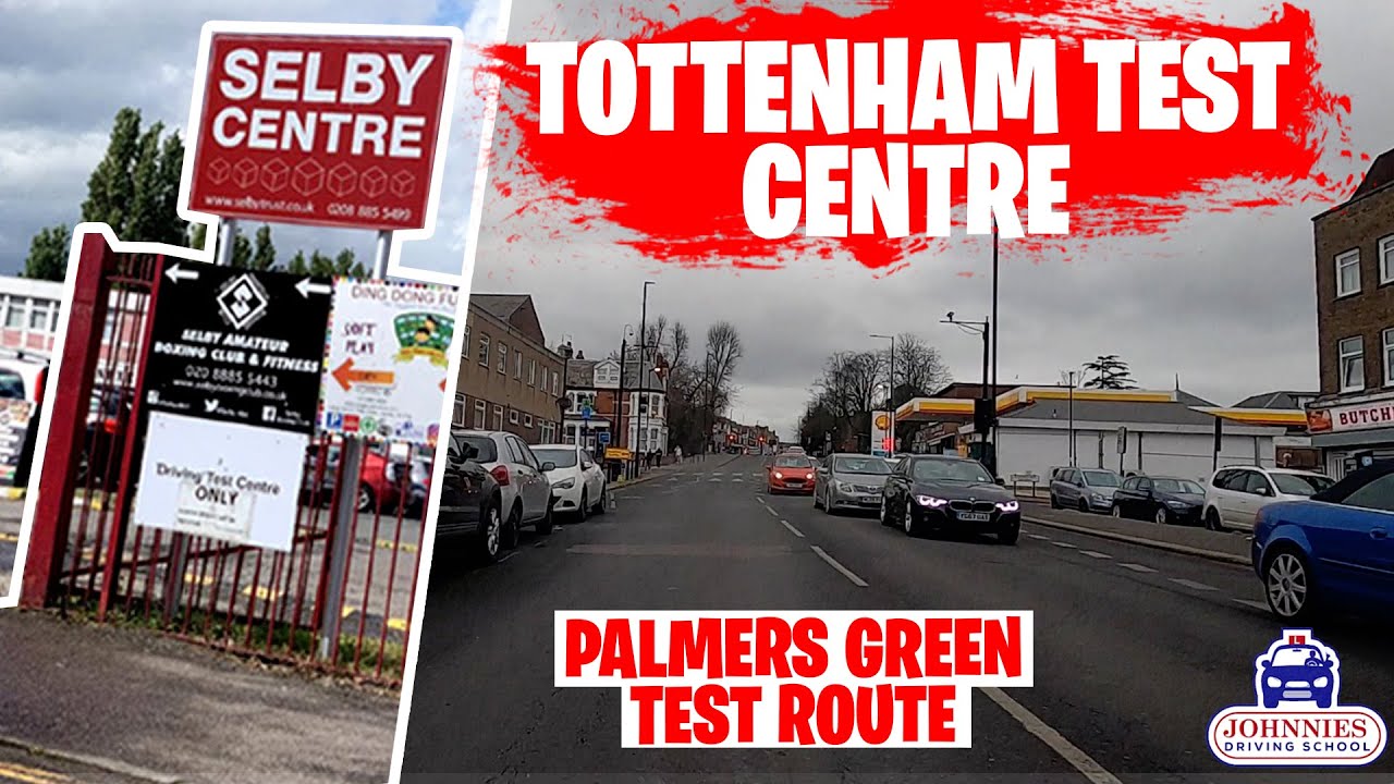 NEW TEST ROUTE! | TOTTENHAM DRIVING TEST CENTRE | PALMERS GREEN | TOTTENHAM TEST ROUTE