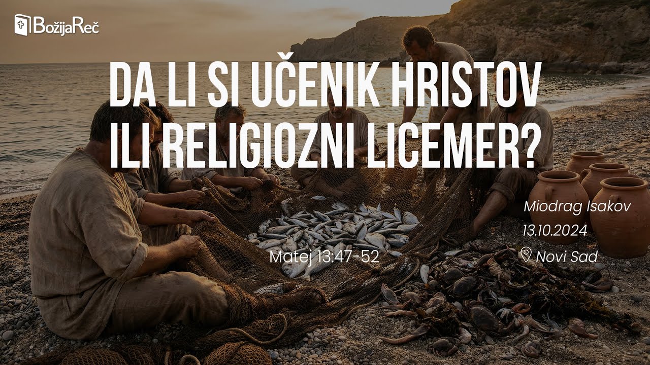 Da li si učenik Hristov ili religiozni licemer?