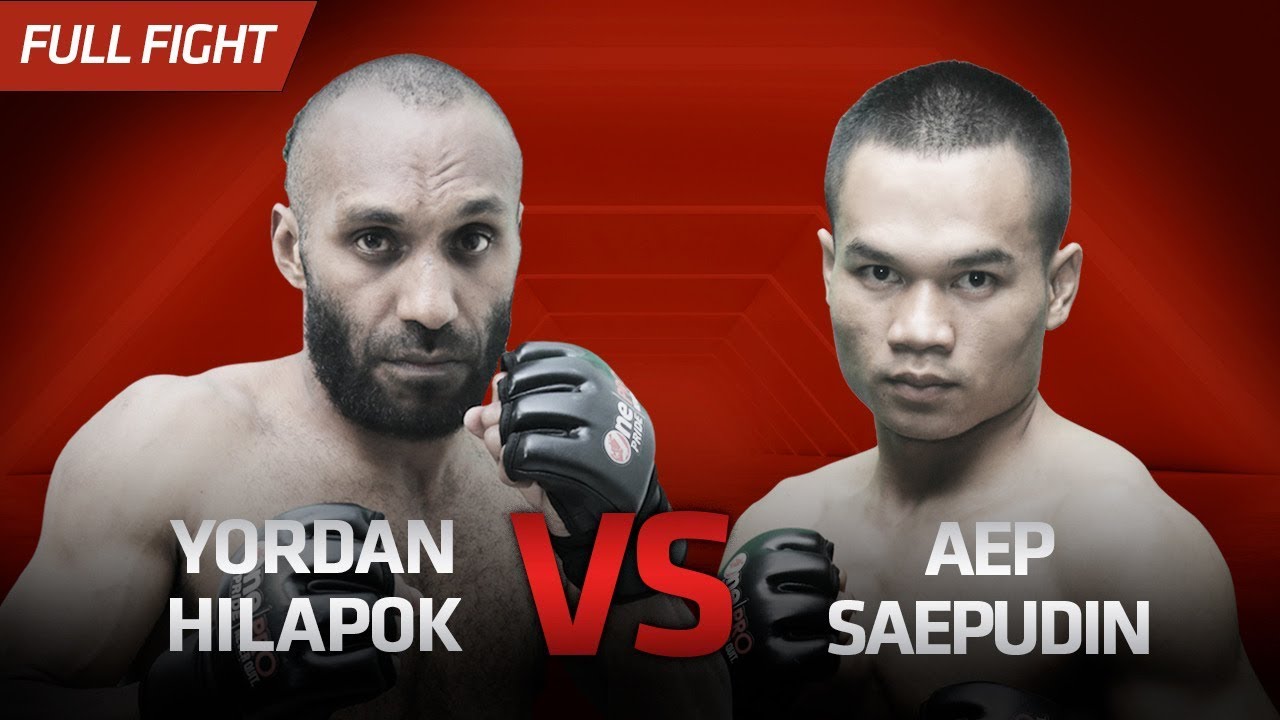 [HD] Yordan Hilapok vs Aep Saepudin || One Pride Pro Never Quit #29