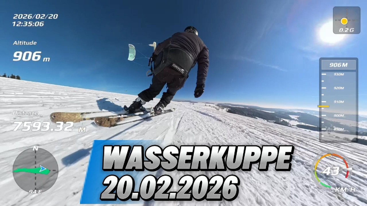 SNOWKITE SESSION @ WASSERKUPPE | SUN, WIND & SNOW I 2026