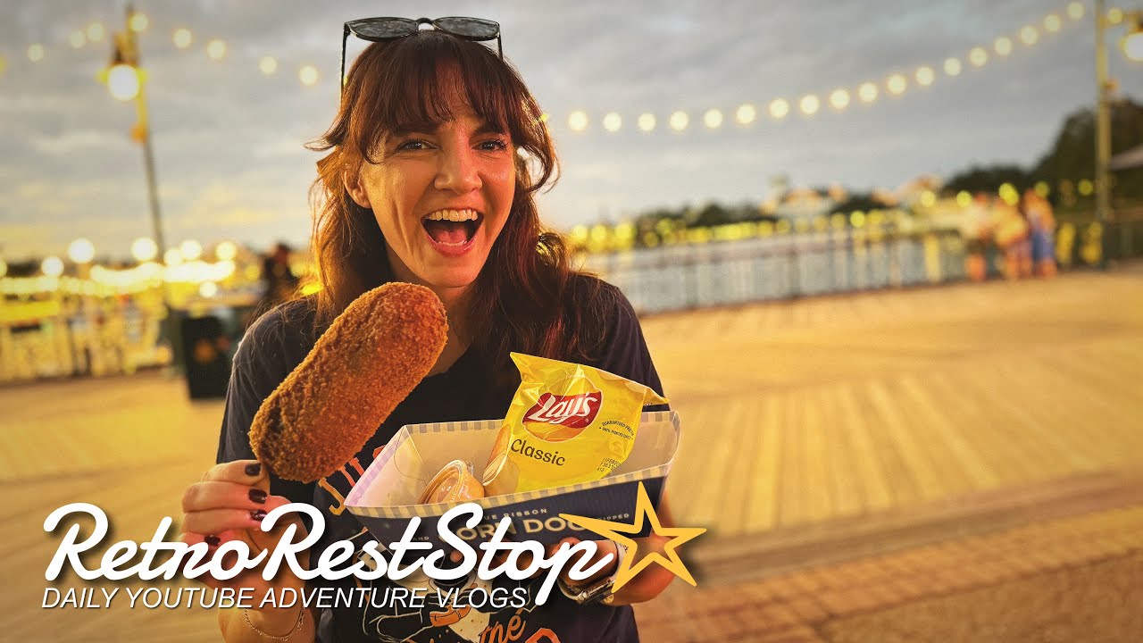 Trying Disney’s Pickle Corn Dog On National Pickle Day | Retro Rest Stop